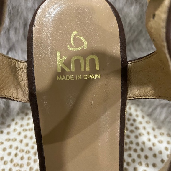 NWOB KNN Espadrille Wedge Sandals. - Picture 6 of 6